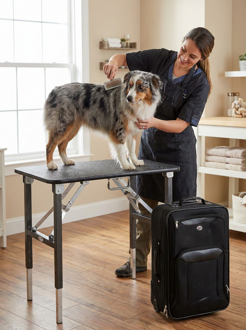 Airline Travel Dog Grooming Table