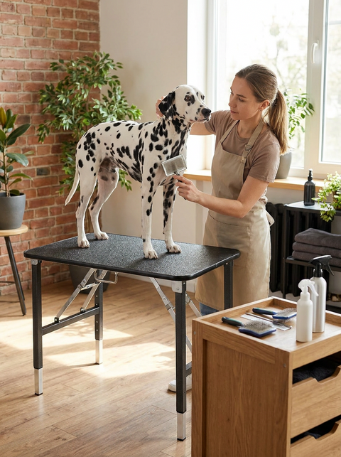 Ultra Light Dog Grooming Tables