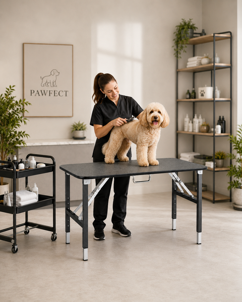 Ultra Light Dog Grooming Tables